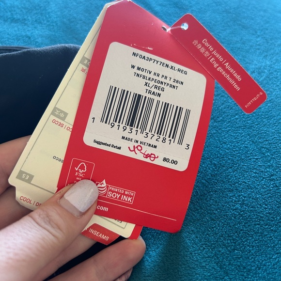 NWT - Northface leggings - Picture 2 of 3